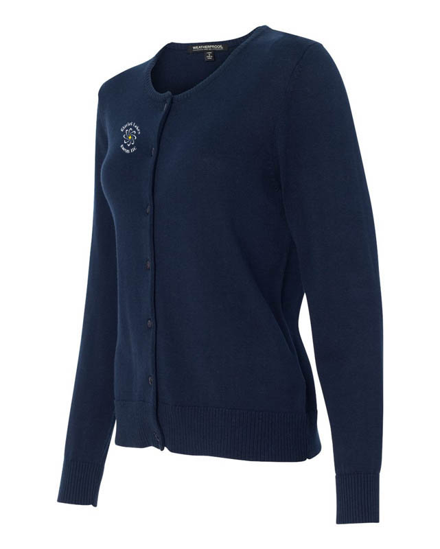 Weatherproof Ladies Button Front Chelsea Cardigan Weatherproof Ladies Button Front Chelsea Cardigan